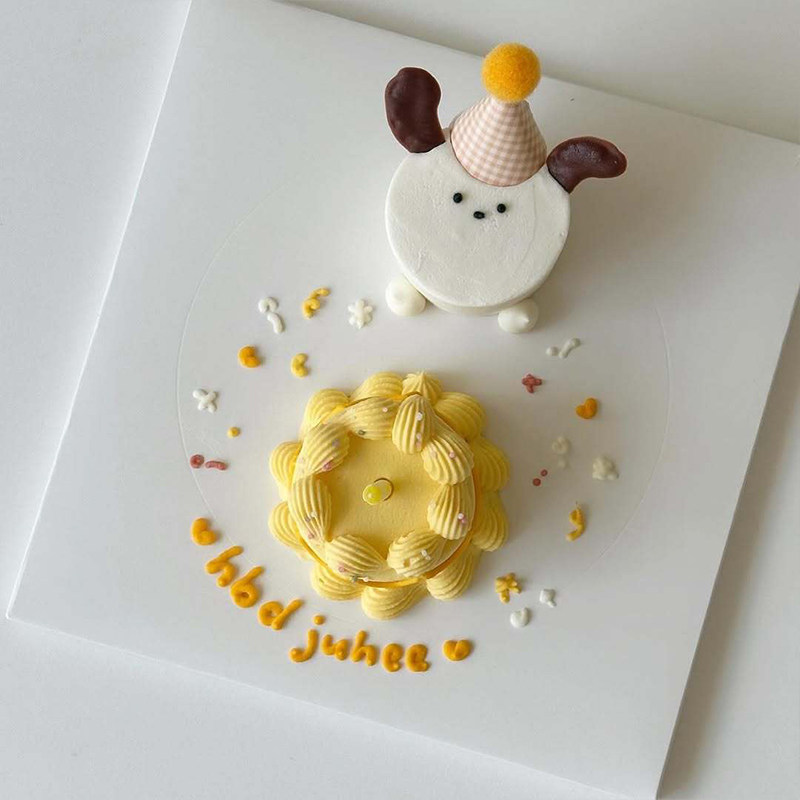 网红六一儿童节蛋糕装饰卡通儿童生日幼儿园款DIY小狗迷你帽插件,淘宝优惠券,粉丝福利购,淘宝优惠卷