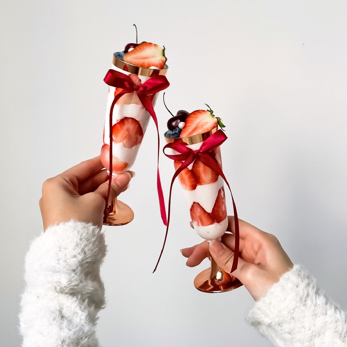 2026新年除夕夜香槟杯蛋糕装饰春节姐妹家庭聚餐数字蜡烛DIY丝带,淘宝优惠券,粉丝福利购,淘宝优惠卷