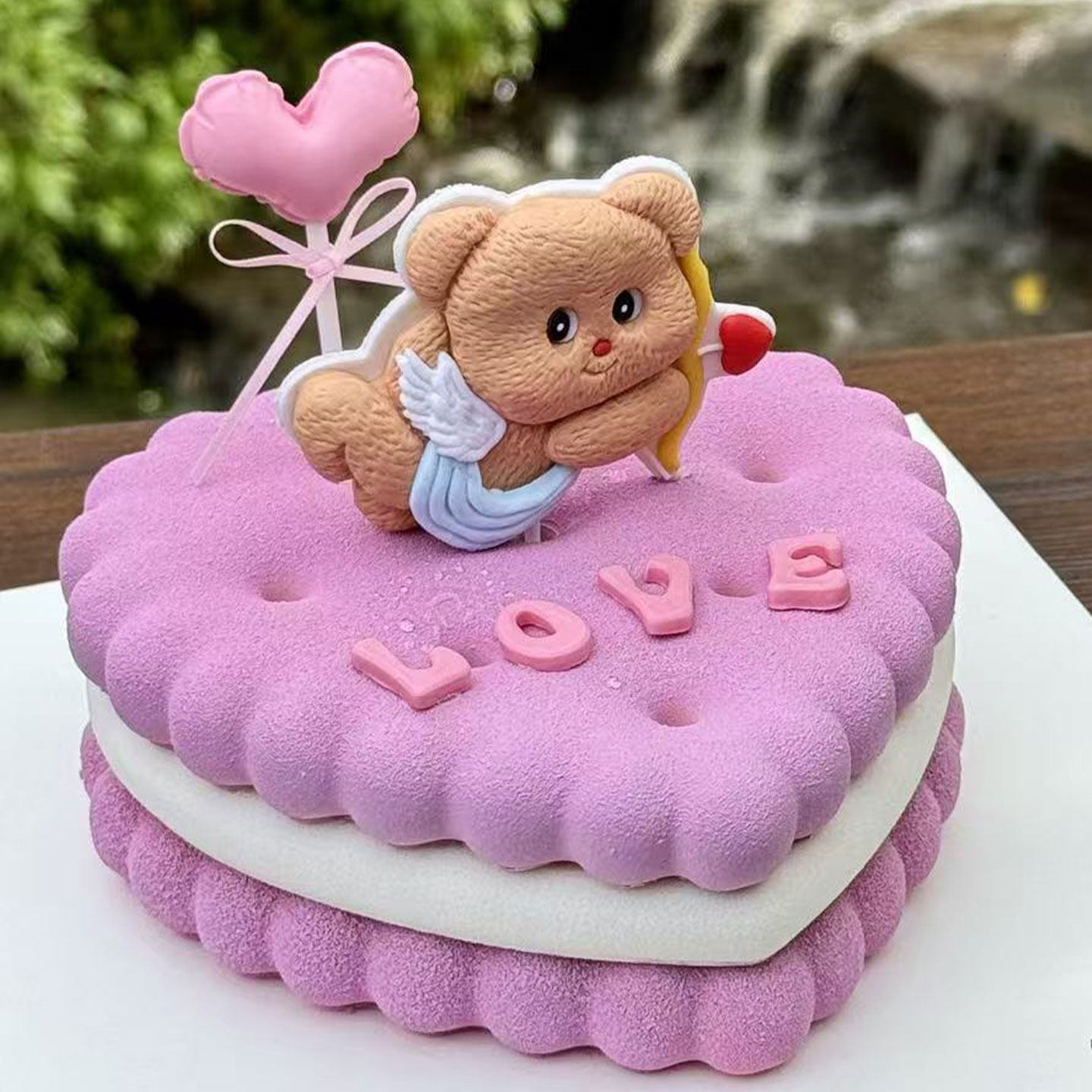 七夕情人节心型emoji蛋糕装饰丘比特黄油小熊插件气球数字模具,淘宝优惠券,粉丝福利购,淘宝优惠卷