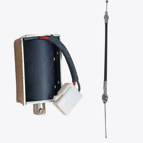 风冷柴油机 发电机配件 5kw 6.5kw8千瓦 7kw熄火电磁铁 熄火线 - 图2
