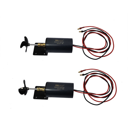12V 16V有刷水下推进器打窝船拖网无人船遥控船鸭船马达防水电机 - 图3