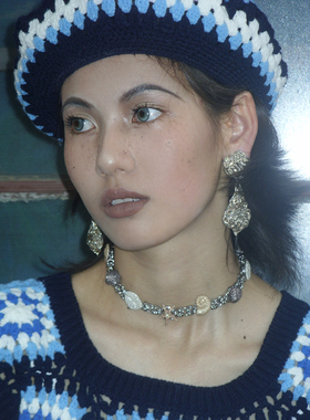 原创阳光海滩海洋choker项链颈链