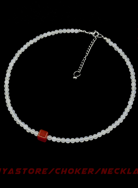 AliyaStore原创山楂糕玛瑙项链