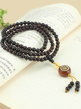 天然血檀木古忆时光复古女