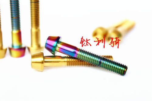 m5*30/35/40/45/50/55/60/80/90钛合金螺丝TC4  天平座管钛螺丝 - 图0
