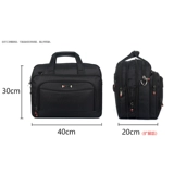 Вместительная и большая сумка на одно плечо, джинсы с начесом, ноутбук, рюкзак, ткань оксфорд, бизнес-версия