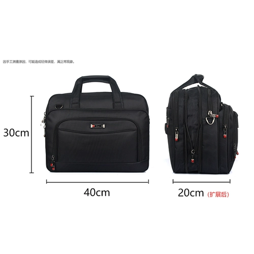 Вместительная и большая сумка на одно плечо, джинсы с начесом, ноутбук, рюкзак, ткань оксфорд, бизнес-версия