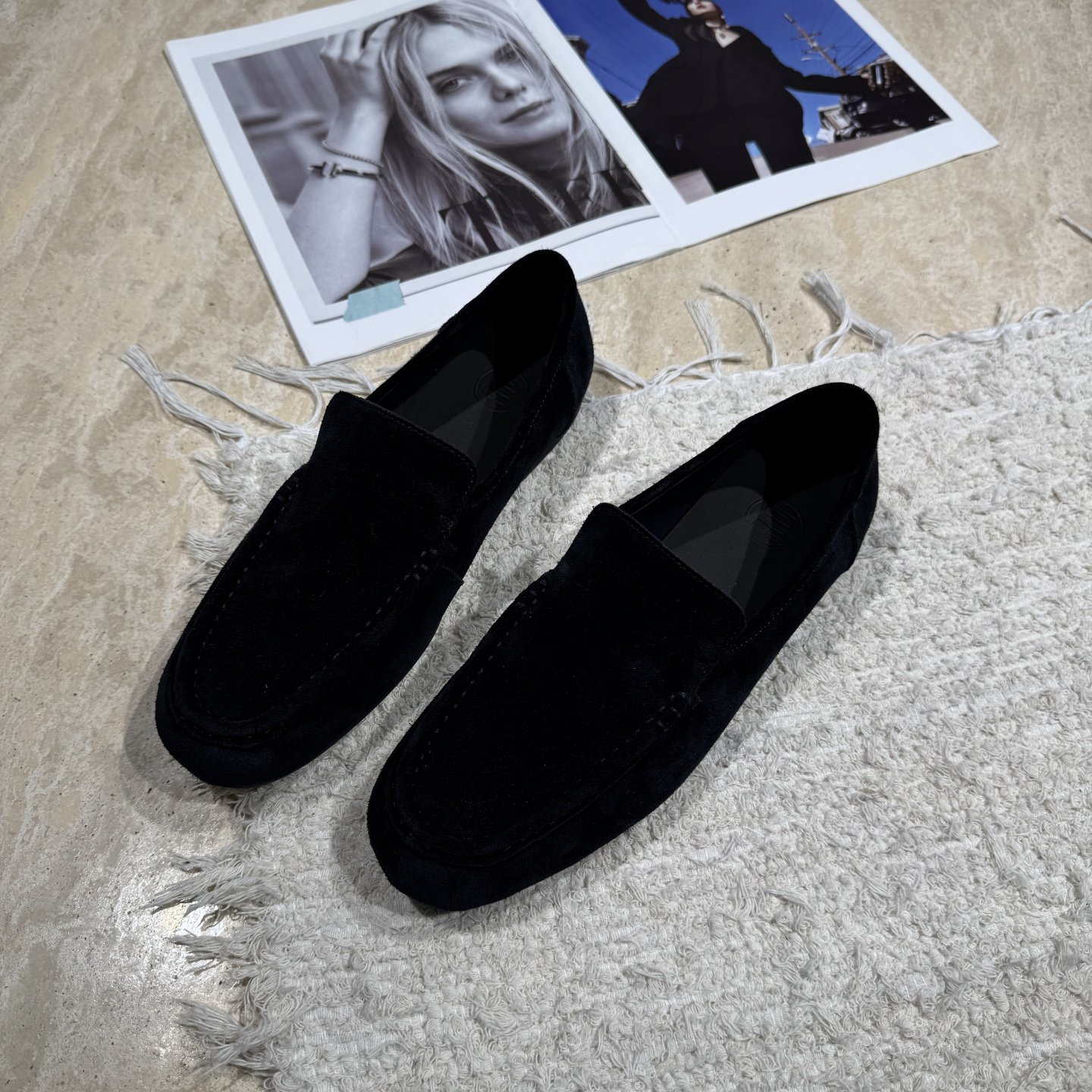 欧货欧洲站2026春季新款老钱风乐福鞋女圆头一脚蹬平底休闲豆豆鞋,淘宝优惠券,粉丝福利购,淘宝优惠卷