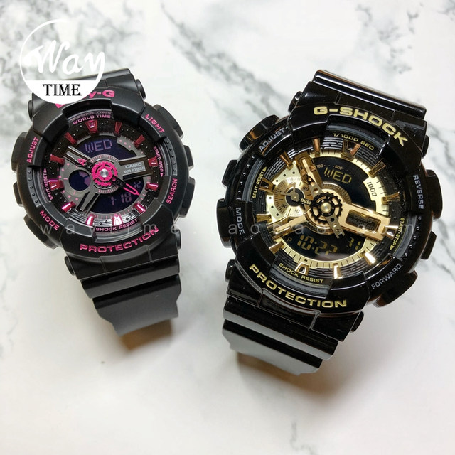 baby g shock couple watch
