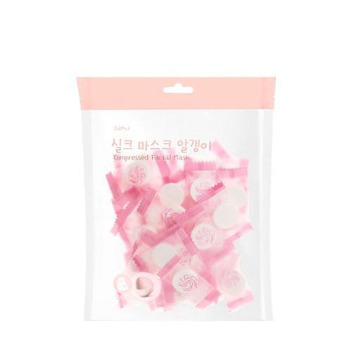 pn001-压缩面膜纸粒一次性美容院用干面膜扣薄蚕丝水疗湿 - 图3