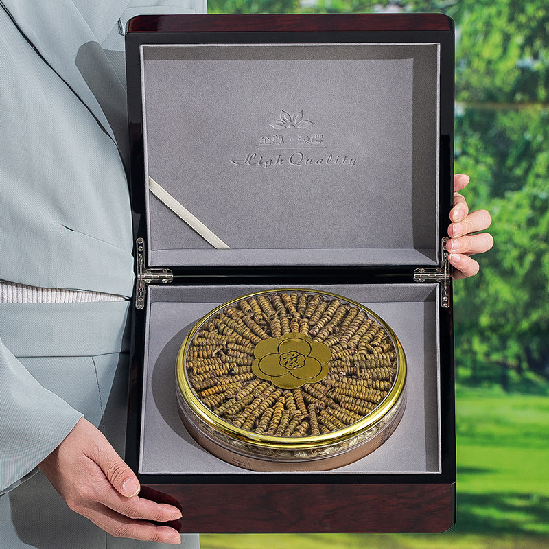 新款高档钢琴烤漆实木礼品盒石斛洋参花旗参燕窝滋补干货礼盒空盒,淘宝优惠券,粉丝福利购,淘宝优惠卷