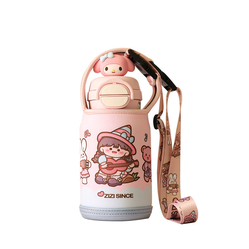 硬底加固杯套保护手提斜挎适配杯具熊开口笑系列600ML保护套配件,淘宝优惠券,粉丝福利购,淘宝优惠卷