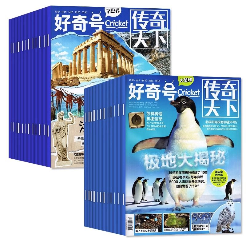 【科普类试读包】2023年新期万物杂志+好奇号+博物+商界少年+问天少年+环球少年地理青少年版科学科普百科自然奥秘_虎窝淘