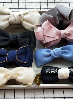 特惠缎带香蕉夹日本Lattice扭夹