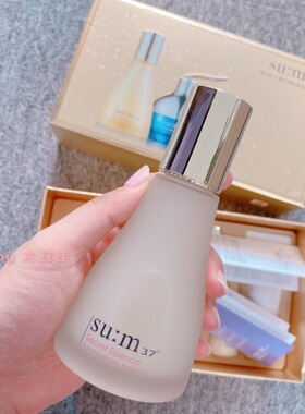 韩国苏秘sum37呼吸魔法奇迹精华水份惊喜花园水乳面霜套盒保湿