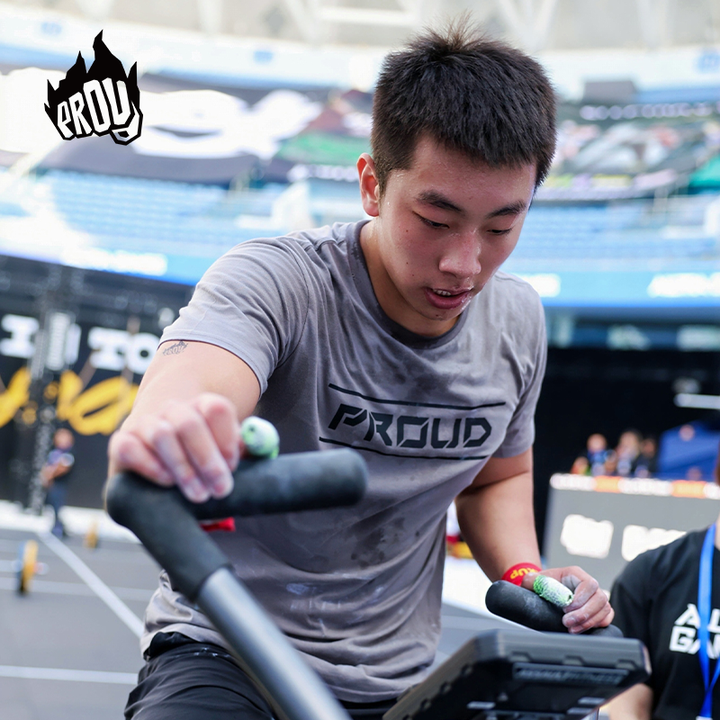 PROUD男子运动健身T恤衫短袖透气吸汗舒适CrossFit综合体能训练服,淘宝优惠券,粉丝福利购,淘宝优惠卷