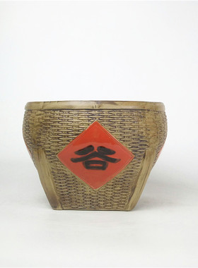 手制多用途盆子五谷丰登石湾陶瓷