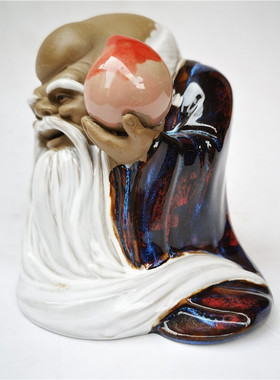 工艺大师喜庆生日寿星公客厅桌面