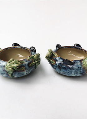 佛山石湾90后插花陶瓷