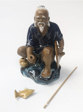 石湾公仔陶瓷阳台民族风家居装饰