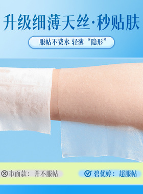 三合一开孔湿敷棉可拉伸敷脸专用不费水补水化妆棉超薄天丝保湿棉