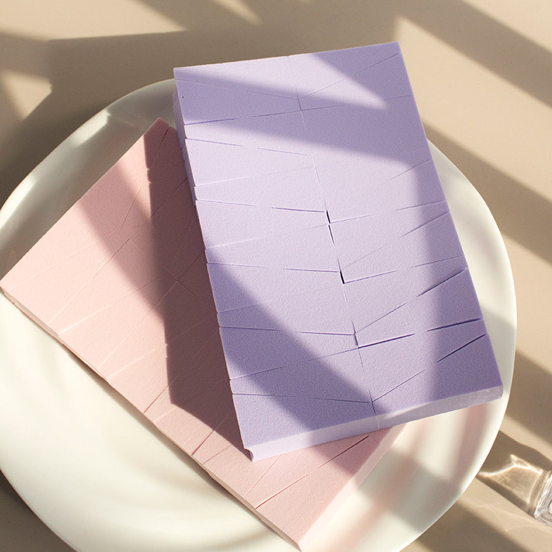 日抛96切三角粉扑不吃粉超软化妆海绵彩妆块干湿两用一次性美妆蛋,淘宝优惠券,粉丝福利购,淘宝优惠卷