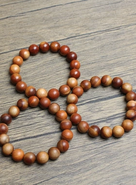 雷击枣木冷门文玩精品手串1.217颗花色佛珠手链男女士都可以带