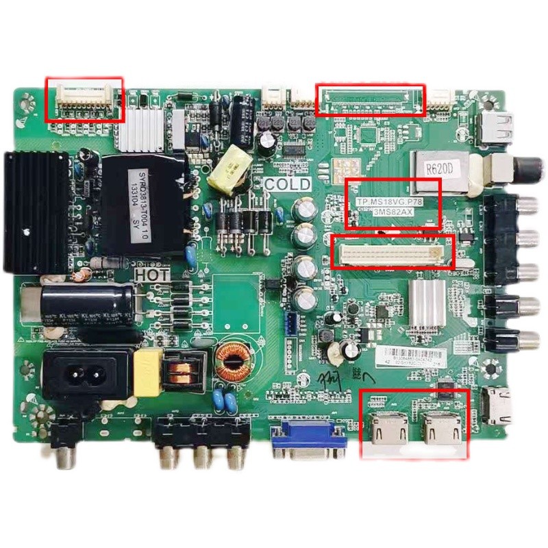 原装乐华LED40C370 LED40C720J 电视主板  TP.MS18VG.P78 3MS82AX - 图2