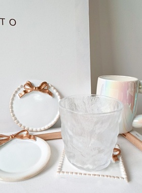 蝴蝶结复古首饰盘拍照道具