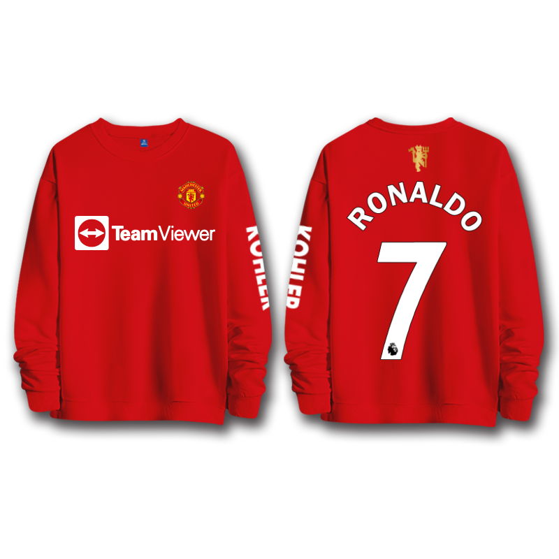 曼联c罗德罗巴足球运动可定制卫衣 dnaag卫衣