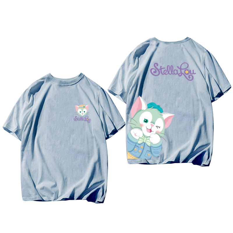 星黛露迪士尼乐园卡通运动t恤衫 dnaagT恤