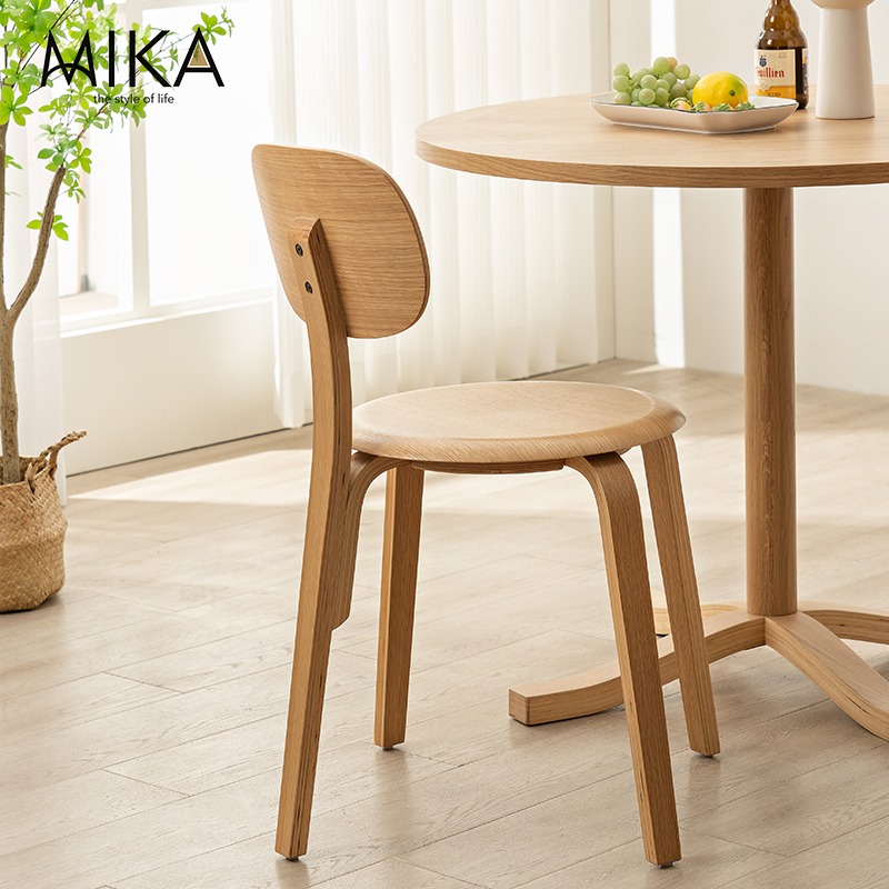 现代简约实木餐椅北欧设计师小户型家用咖啡厅餐厅靠背北欧靠背椅