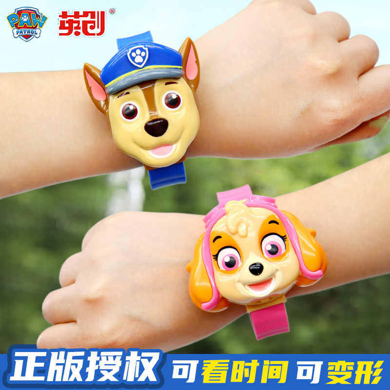 正版汪汪队萌变形电子手表天天阿奇毛毛朋友幼儿园男女孩儿童玩具,淘宝优惠券,粉丝福利购,淘宝优惠卷