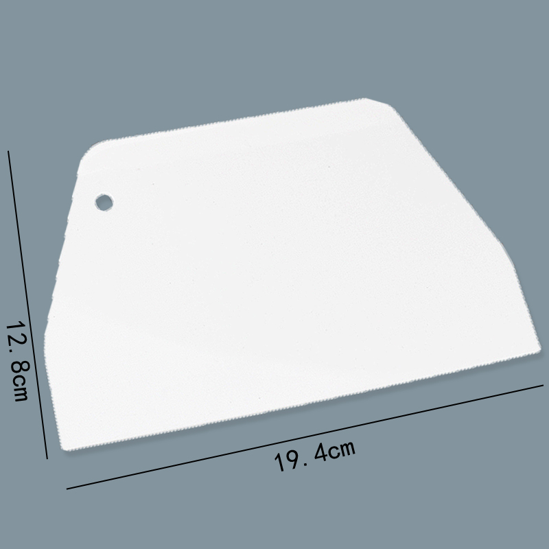 梯形锯齿面团馒头切刀大中小 烘焙工具三角塑料刮刀刮板奶油刮片