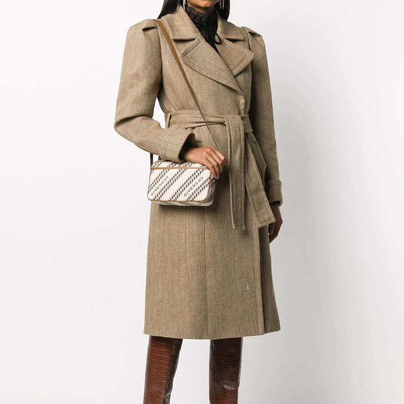 givenchy bdnd相机包字母帆布斜挎包 奢殿女士包袋