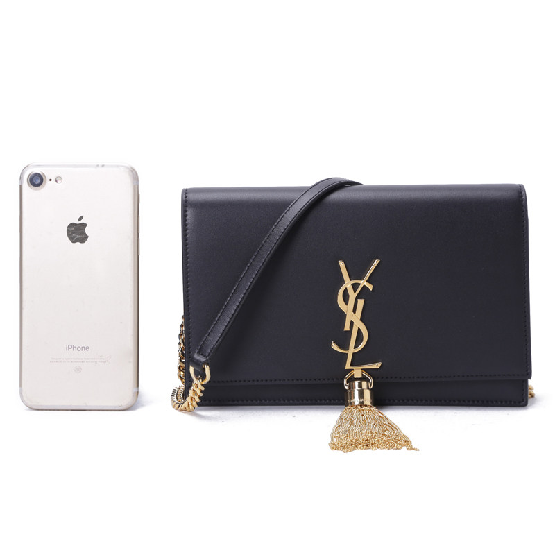 ysl /圣罗兰kate流苏链条斜挎小包 奢殿女士包袋