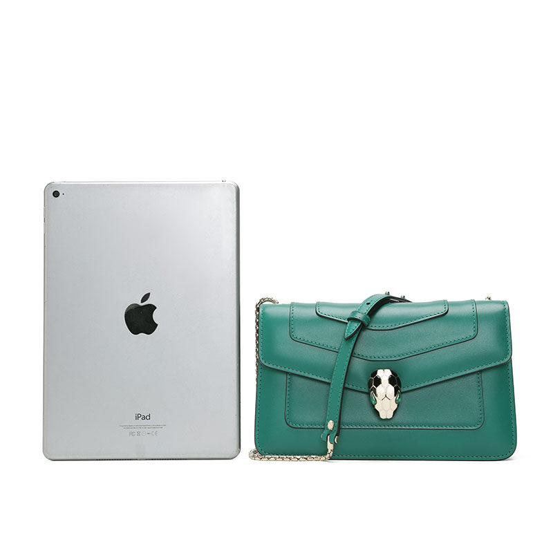 bvlgari /宝格丽牛皮单肩斜22女包 奢殿女士包袋