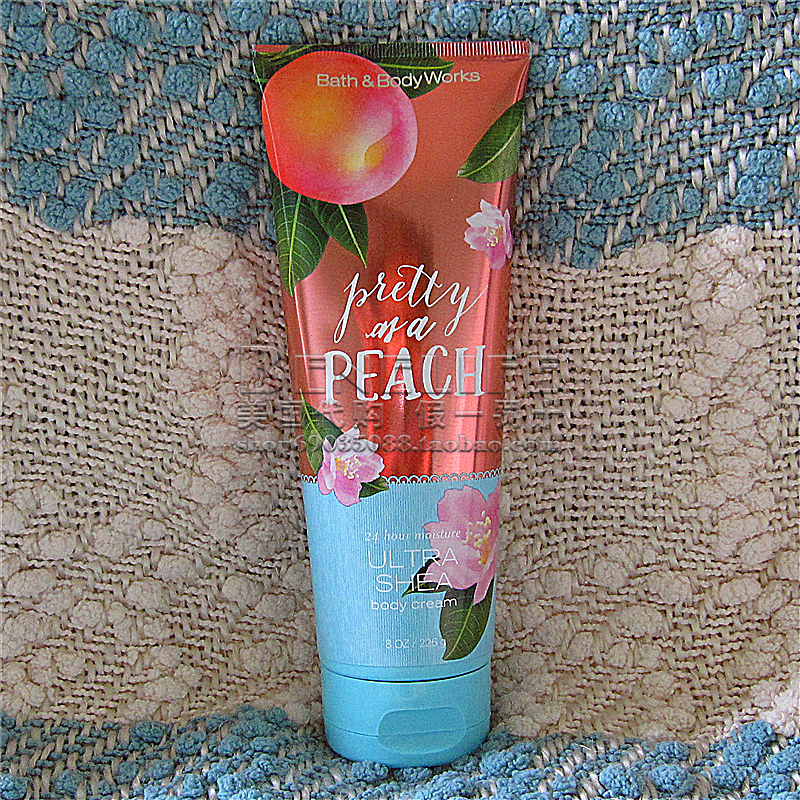 美國Bath and Body Works美麗如桃pretty as peach桃子身體霜乳