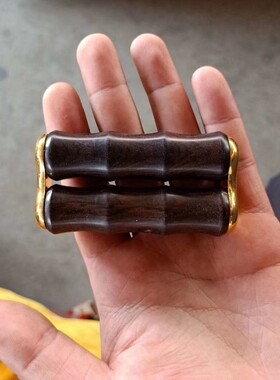 手掌按器木质按器手轮式按器手把件木质把件