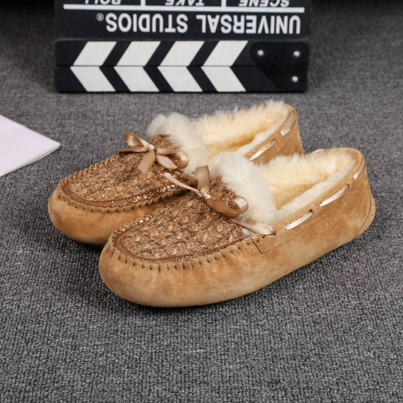 豆豆鞋女冬加绒羊皮毛一体2025女鞋冬季毛毛鞋毛毛懒人平底鞋女款,淘宝优惠券,粉丝福利购,淘宝优惠卷