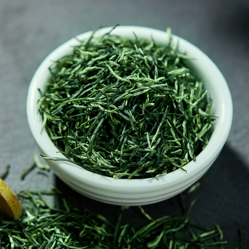 祁雅茶叶旗舰店新茶祁雅毛尖绿茶茶叶特级明前春茶嫩芽浓香散装罐装包装250g1
