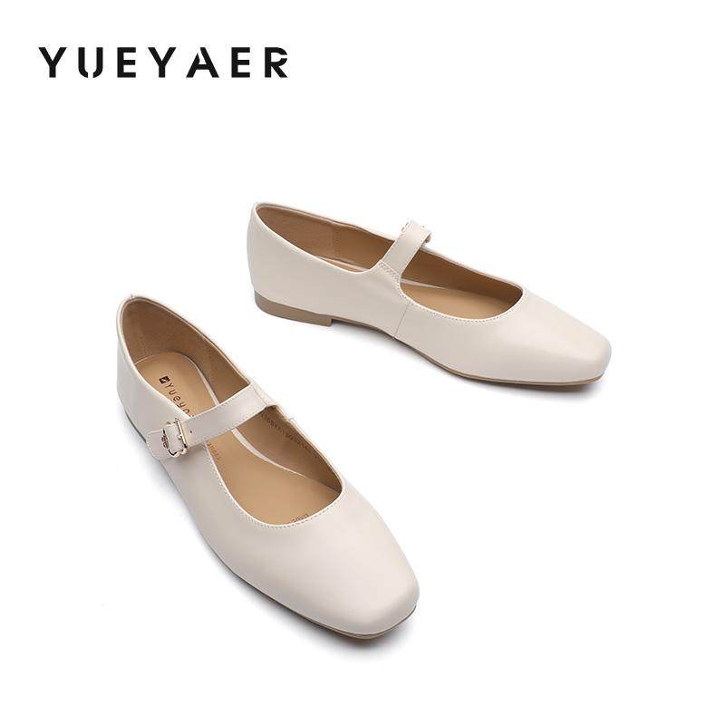 月芽儿平底玛丽珍女鞋2025新款春秋晚晚鞋浅口优雅法式时尚单鞋女,淘宝优惠券,粉丝福利购,淘宝优惠卷