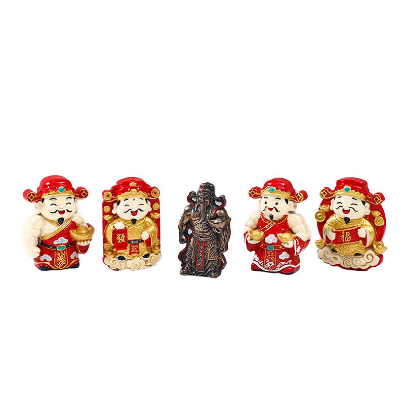 新年财神爷系列创意冰箱贴中国风文创家居装饰卡通树脂磁吸冰箱贴,淘宝优惠券,粉丝福利购,淘宝优惠卷