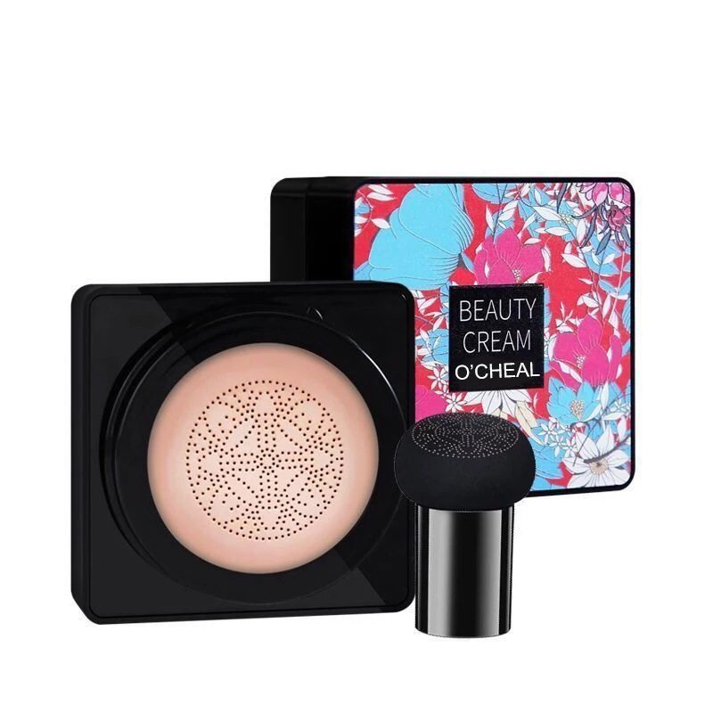 跨境英文版bb霜欧倩雅蘑菇气垫遮瑕裸妆保湿提亮修颜不卡粉,淘宝优惠券,粉丝福利购,淘宝优惠卷