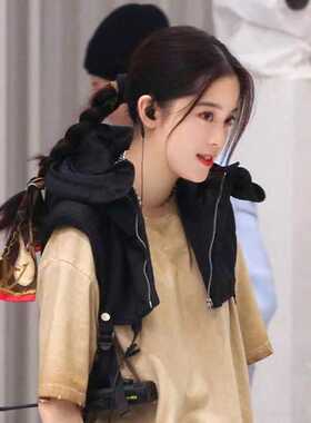 欧阳娜娜同款衣服连帽潮流合伙人
