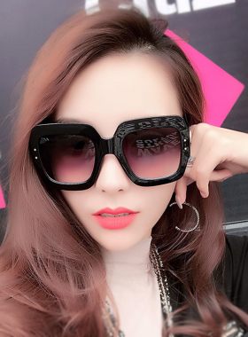 墨镜圆脸复古个性风街拍太阳镜