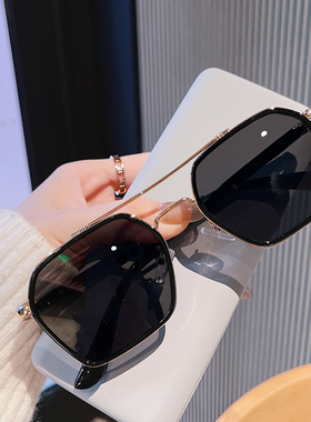墨镜复古风双梁陈伟霆太阳镜新款