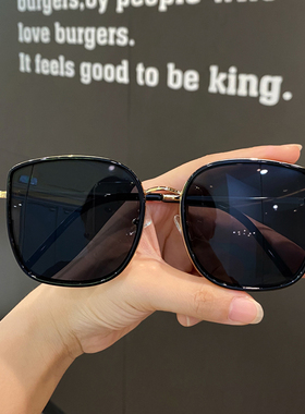 潮太阳镜大脸显瘦明星同款网红复古韩版眼镜圆脸潮墨镜女2020新款