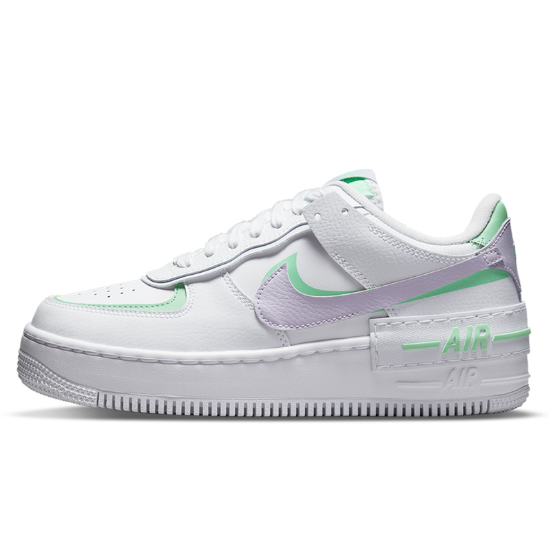 Nike耐克女鞋新款Air Force 1 Shadow AF1空军一号白绿板鞋FB7582 - 图3