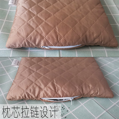 蚕沙加杭白菊花瓣儿童枕头蚕砂蚕屎宝宝枕头成人花草植物婴儿枕芯 - 图1